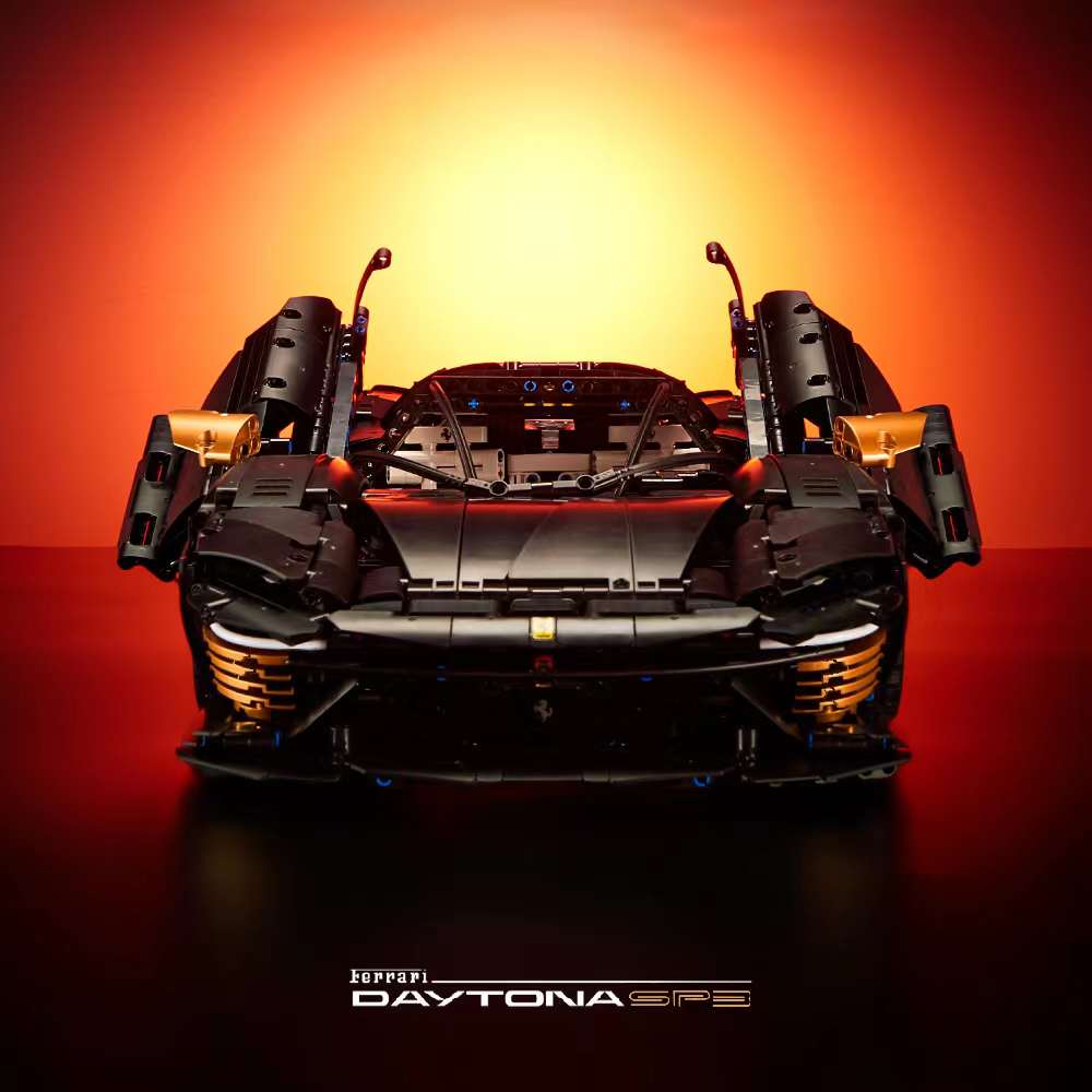 TGL 006-2 Ferrari SP3-Black Gold - YWOBB