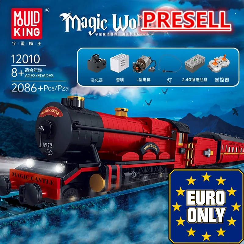 Mould King 12010 RC Magic Train OVP EU Warehouse Version - YWOBB