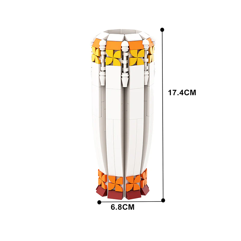 GOBRICKS MOC A0977Y01 Vase for Sunflowers - YWOBB