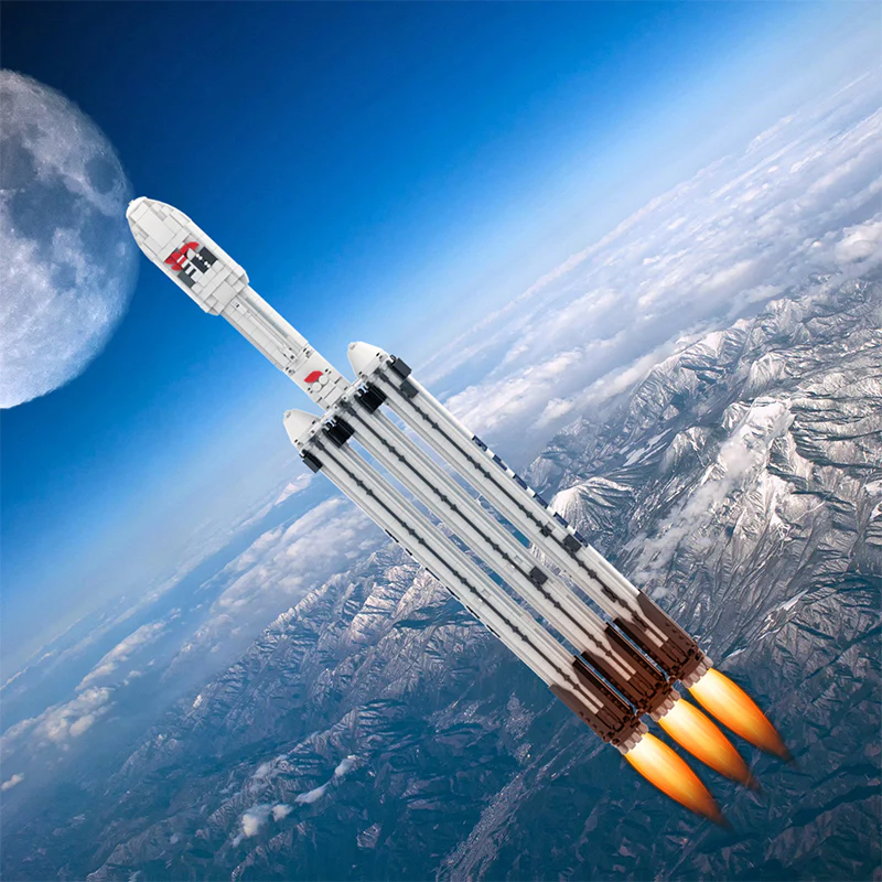 MOC 73911 1:110 Falcon 9 Collector’s Edition - YWOBB