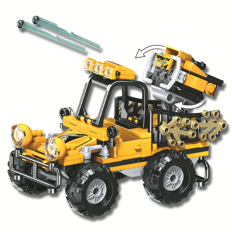 WINNER 8051 Dinosaur Capture Jeep - YWOBB