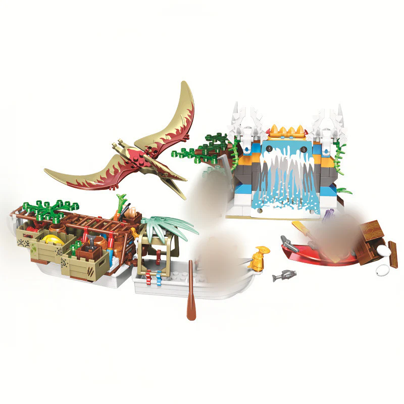 WINNER 8048 Dinosaur Tribe Supply Ship - YWOBB