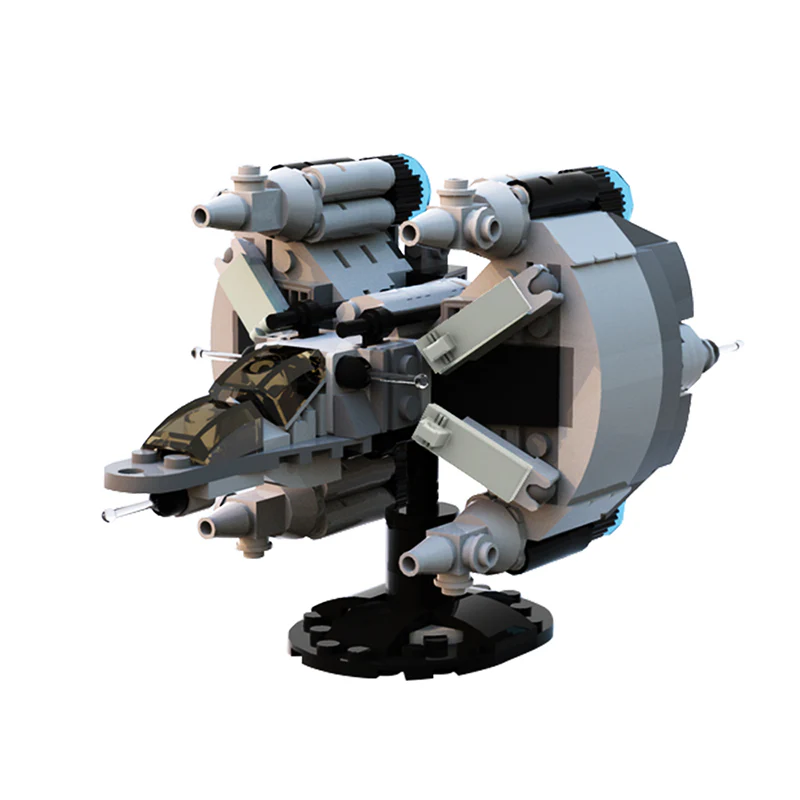 GOBRICKS MOC 31275 Microscale Gunstar from The Last Starfighter - YWOBB