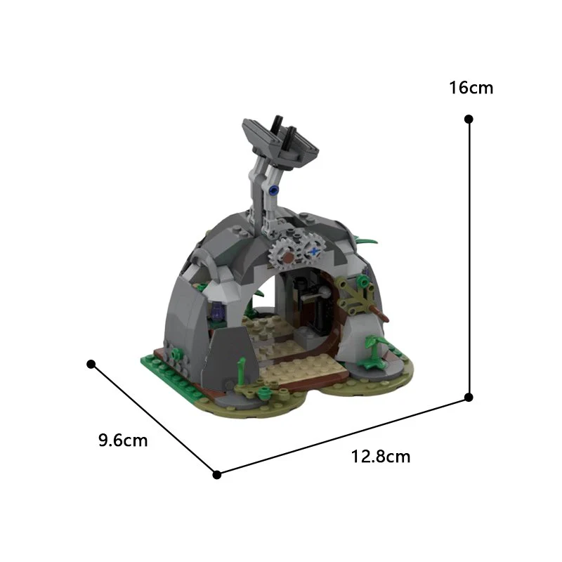MOC 106524 Yoda's Hut Starfighter Stand - YWOBB