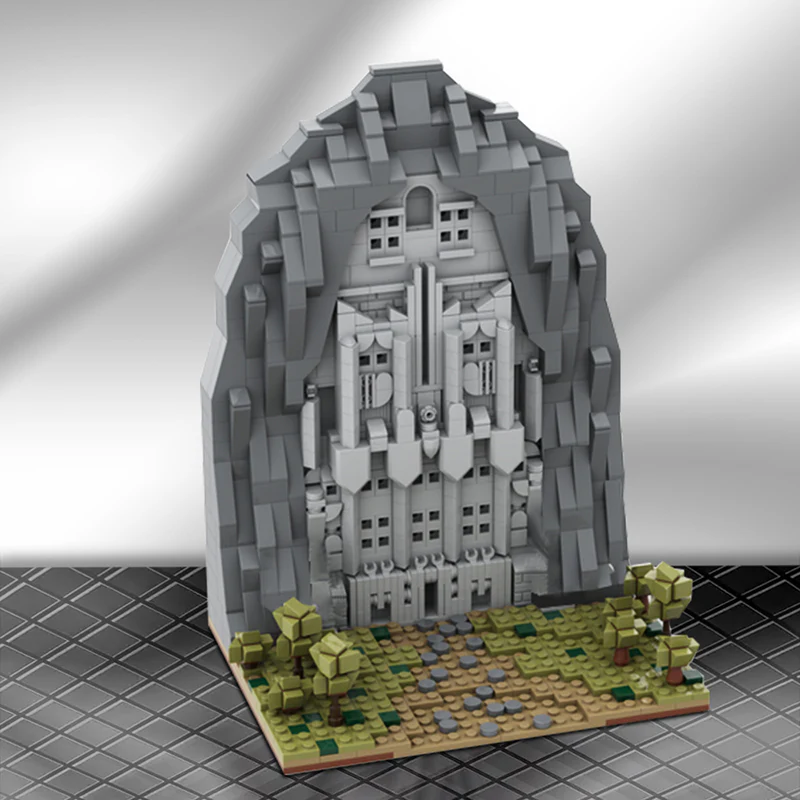 GOBRICKS MOC 117597 Mini Erebor - YWOBB
