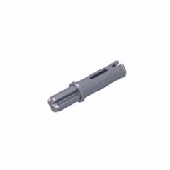 GOBRICKS GDS-929 Axle 1L with Pin 2L with Friction Ridges Lengthwise - YWOBB