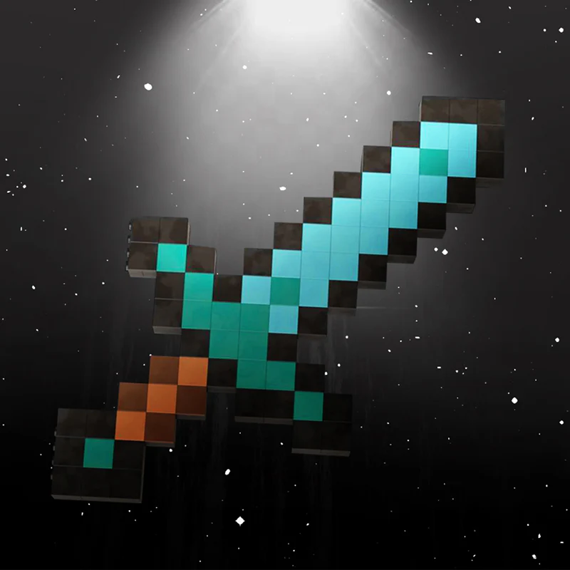 GOBRICKS MOC 131211 Diamond Sword - YWOBB