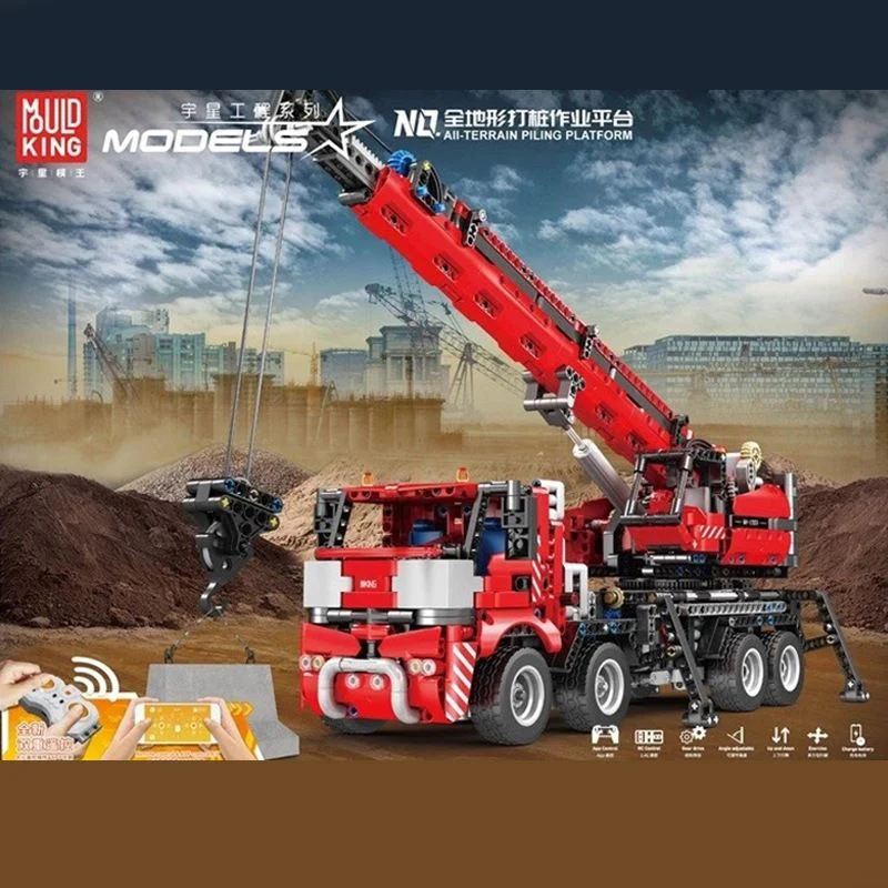 Mould King 17003 All Terrain Piling Platform - YWOBB