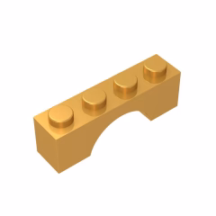 GOBRICKS GDS-681 Arch 1 x 4 - YWOBB