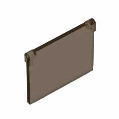 GOBRICKS GDS-878 Glass for Window 1 x 4 x 3 - Opening - YWOBB