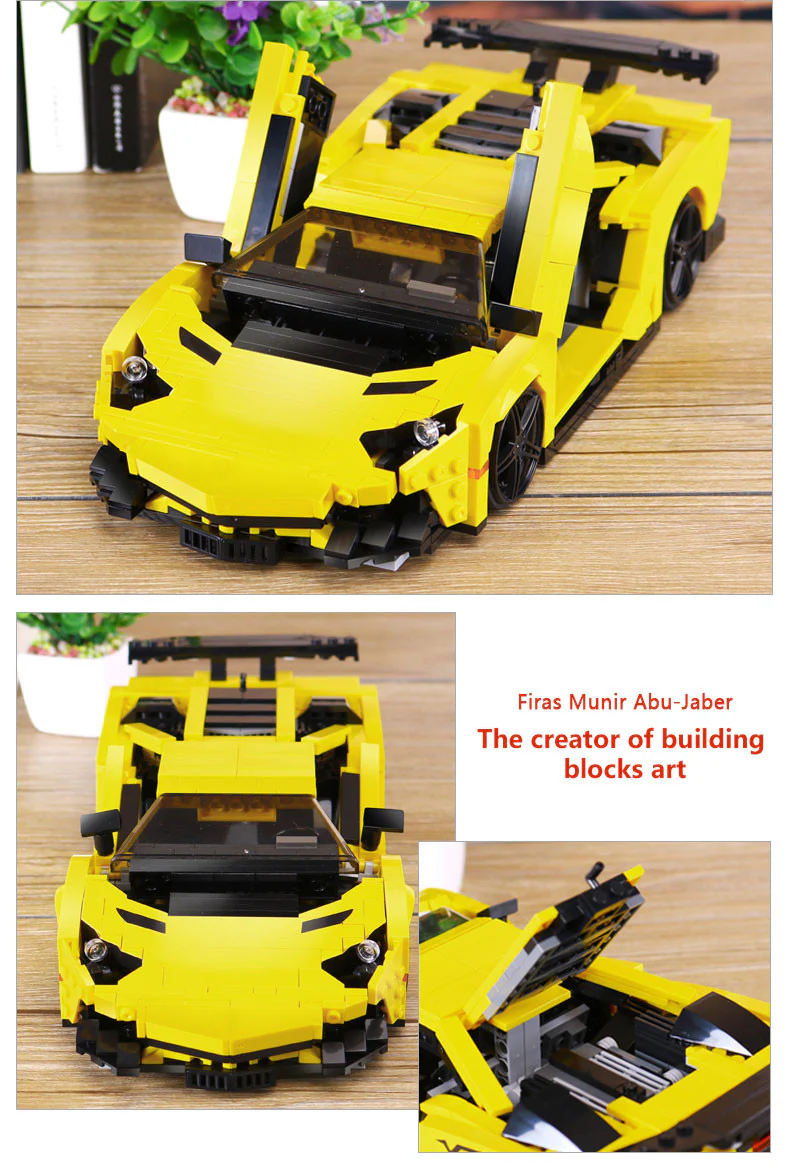 XINGBAO XB-03008 The Yellow Flash Racing Car - YWOBB