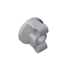 GOBRICKS GDS-1464 Steering Wheel Hub Holder with 2 Pin Holes - YWOBB