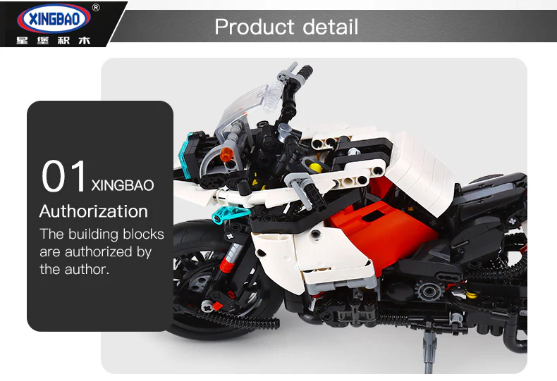 XINGBAO XB-03019 The Patrol Motorcycle - YWOBB