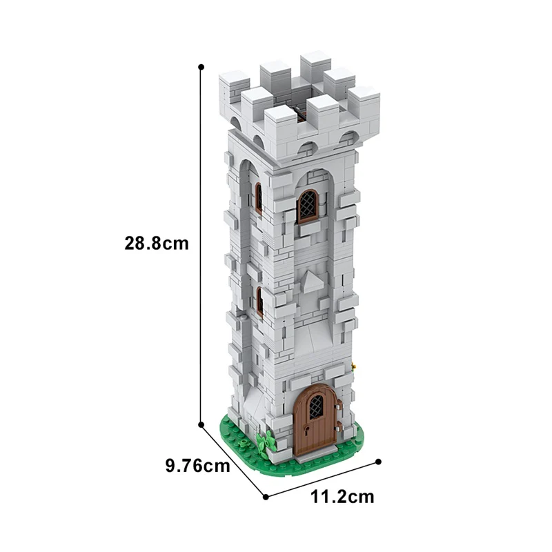 GOBRICKS MOC 134714 Lion Knight Watch Tower - YWOBB