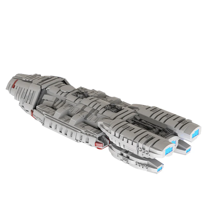 GOBRICKS MOC 57856 Battlestar Galactica - UCS Scale - YWOBB