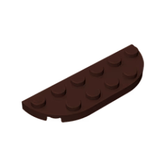 GOBRICKS GDS-899  Round Corner 2 x 6 Double - YWOBB