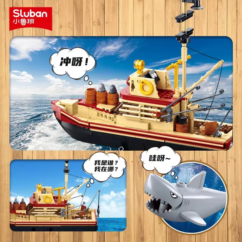 SLUBAN M38-B1118 The Great Shark - YWOBB