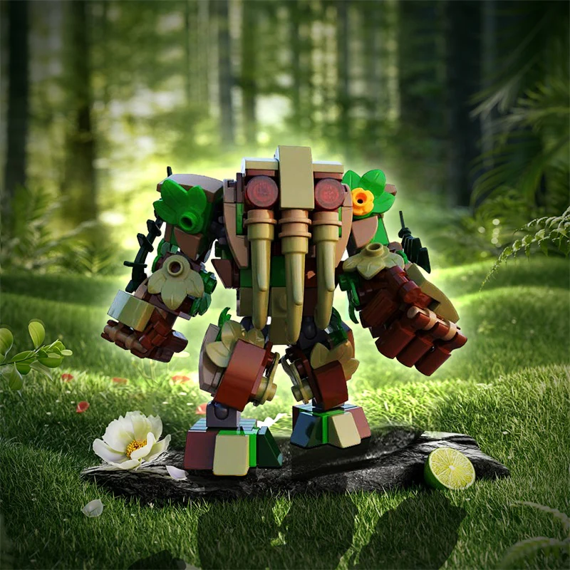 GOBRICKS MOC 161806 Werewolf by Night - YWOBB