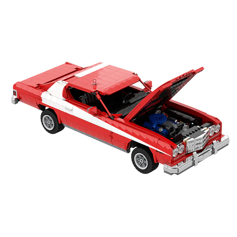 GOBRICKS MOC 99377 ord Gran Torino 1975 Starsky & Hutch V2.1 - YWOBB