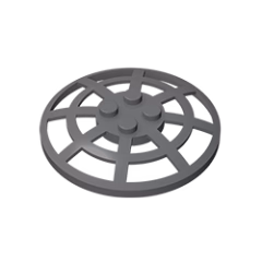 GOBRICKS GDS-1289 Dish 6 x 6 Inverted Webbed - YWOBB