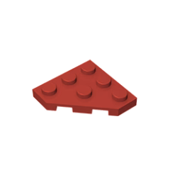 GOBRICKS GDS-556  Plate 3 x 3 Cut Corner - YWOBB