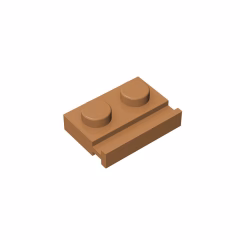GOBRICKS GDS-806  Modified 1 x 2 with Door Rail - YWOBB