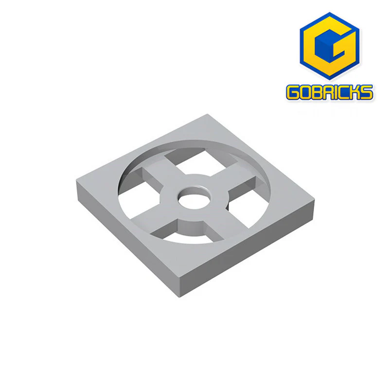 GOBRICKS GDS-949 Turntable 2 x 2 Plate, Base - YWOBB