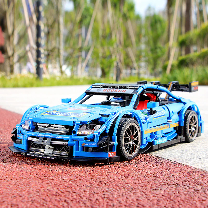 Mould King 13073 RC 1:10 C63 DTM with LED light kits - YWOBB