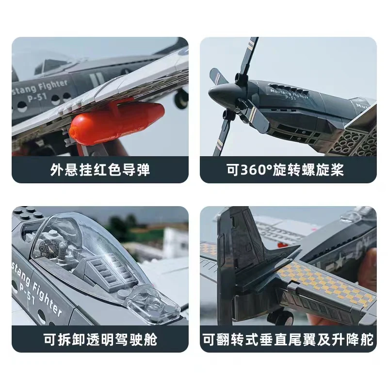 WANGE 4006 P-51 Mustang Fighter - YWOBB