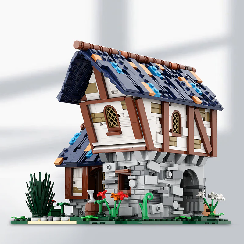 GOBRICKS MOC A0822 Farm Cottage - YWOBB