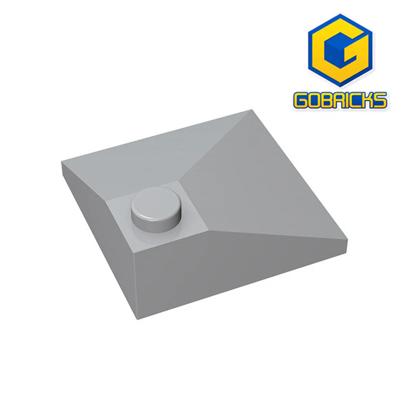 GOBRICKS GDS-1077 Slope 33 3 x 3 Double Convex Corner - YWOBB