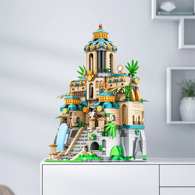 GOBRICKS MOC A1113 The Lost Temple - YWOBB