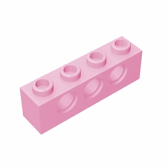 GOBRICKS GDS-625  Brick 1 x 4 with Holes - YWOBB
