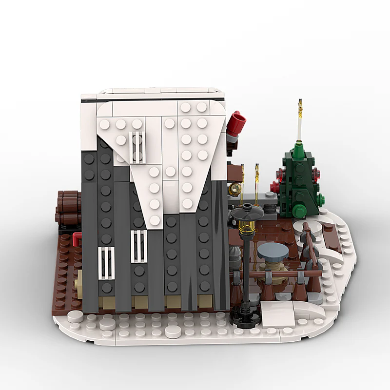 GOBRICKS MOC 59602 Winter Cottage - YWOBB