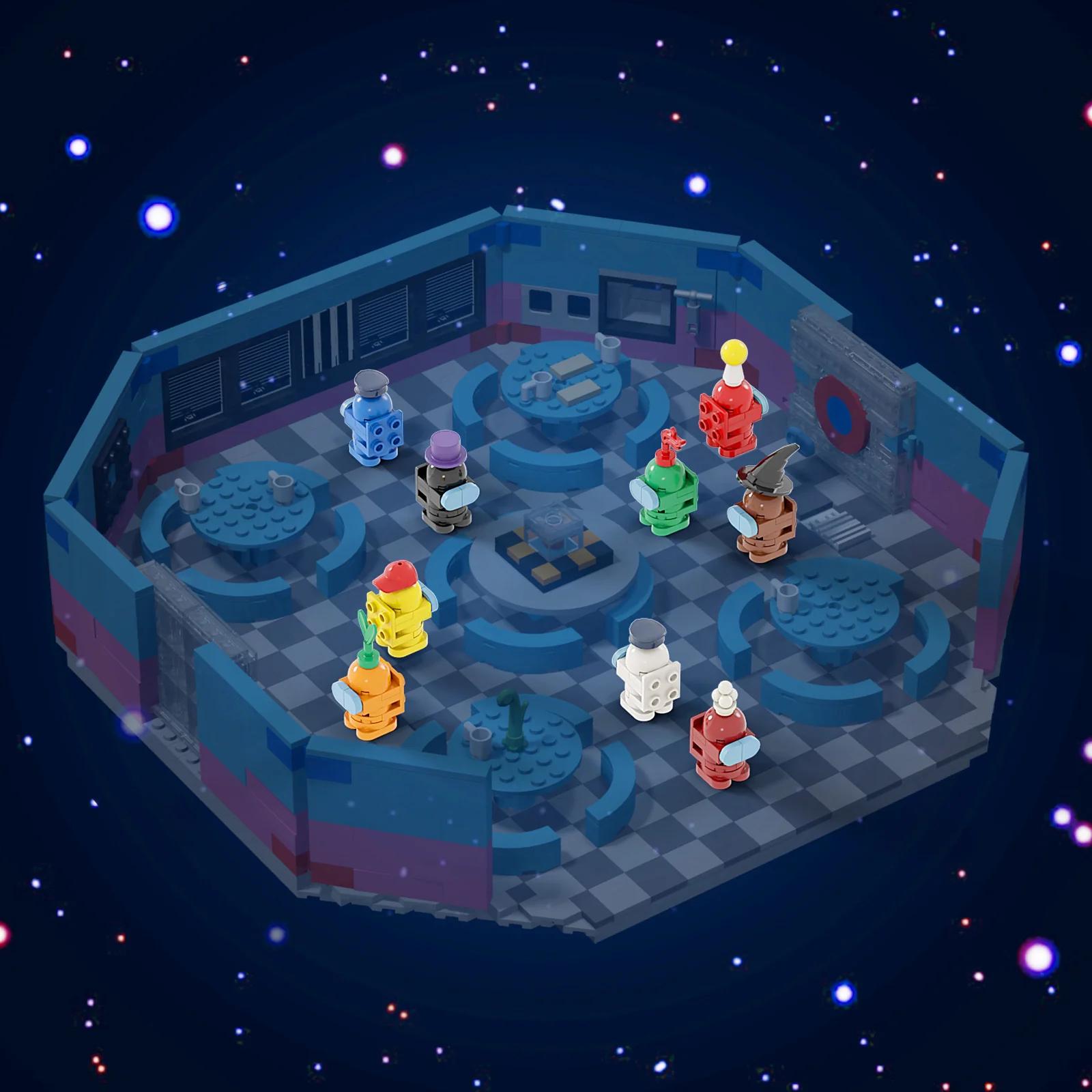 MOC C5457 Among Us - YWOBB