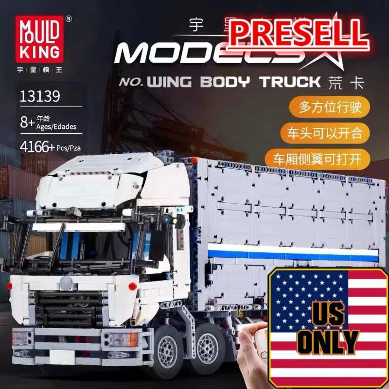 Mould King 13139 RC Wing Body Truck OVP US Warehouse Version - YWOBB