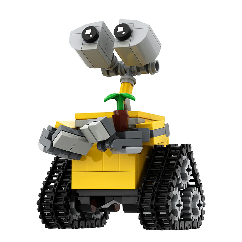 GOBRICKS MOC 143584 mini WALL-E - YWOBB