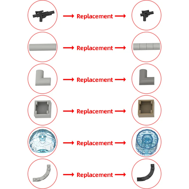 GOBRICKS MOC 153842 Imperial Modular Building - YWOBB