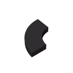 GOBRICKS GDS-1277 Round Corner 2 x 2 Macaroni - YWOBB