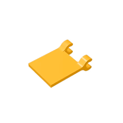 GOBRICKS GDS-1406 Flag 2 x 2 Square - YWOBB