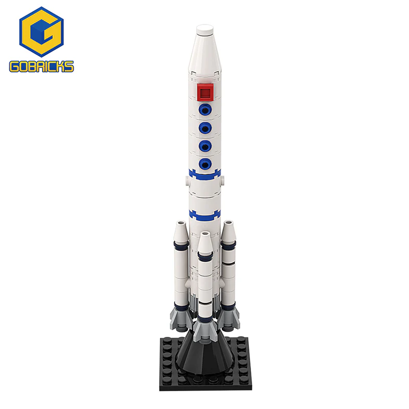 GOBRICKS MOC A0158 Long March rocket - YWOBB