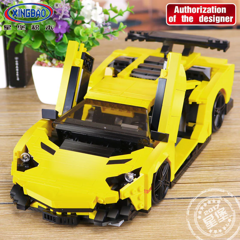 XINGBAO XB-03008 The Yellow Flash Racing Car - YWOBB