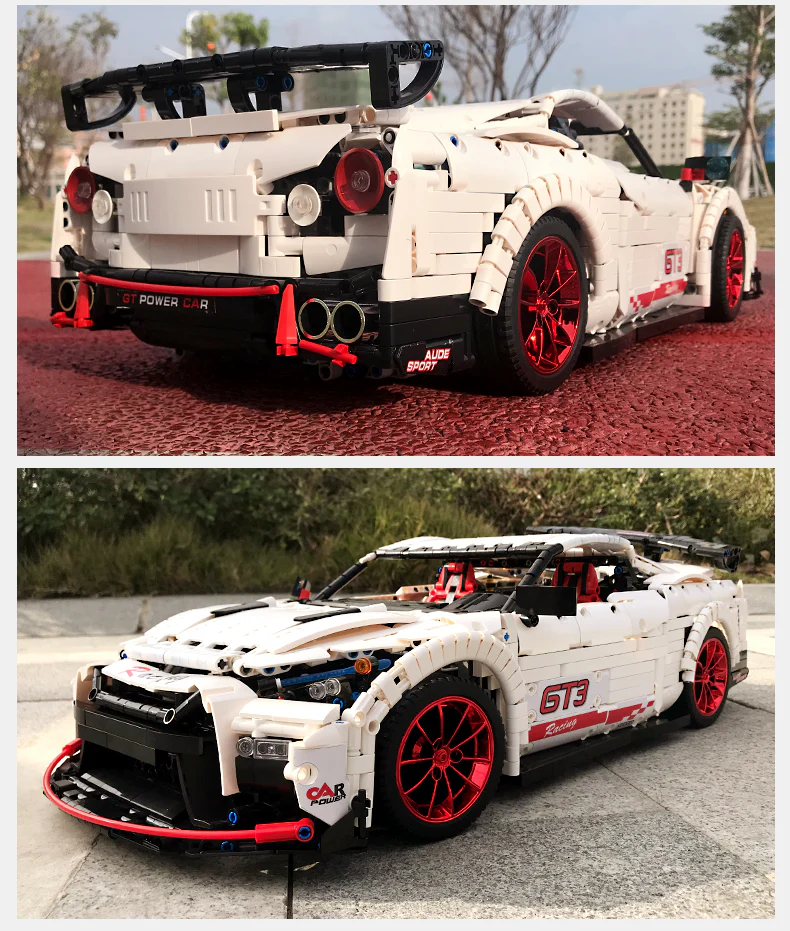 Mould King 13172 The Nismo Nissan GTR GT3 - YWOBB