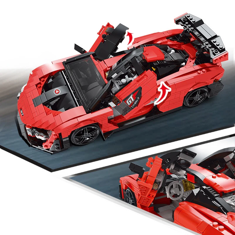 Mould King 10007 McLaren Senna - YWOBB
