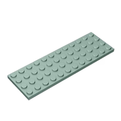 GOBRICKS GDS-557 Plate 4 x 12 - YWOBB