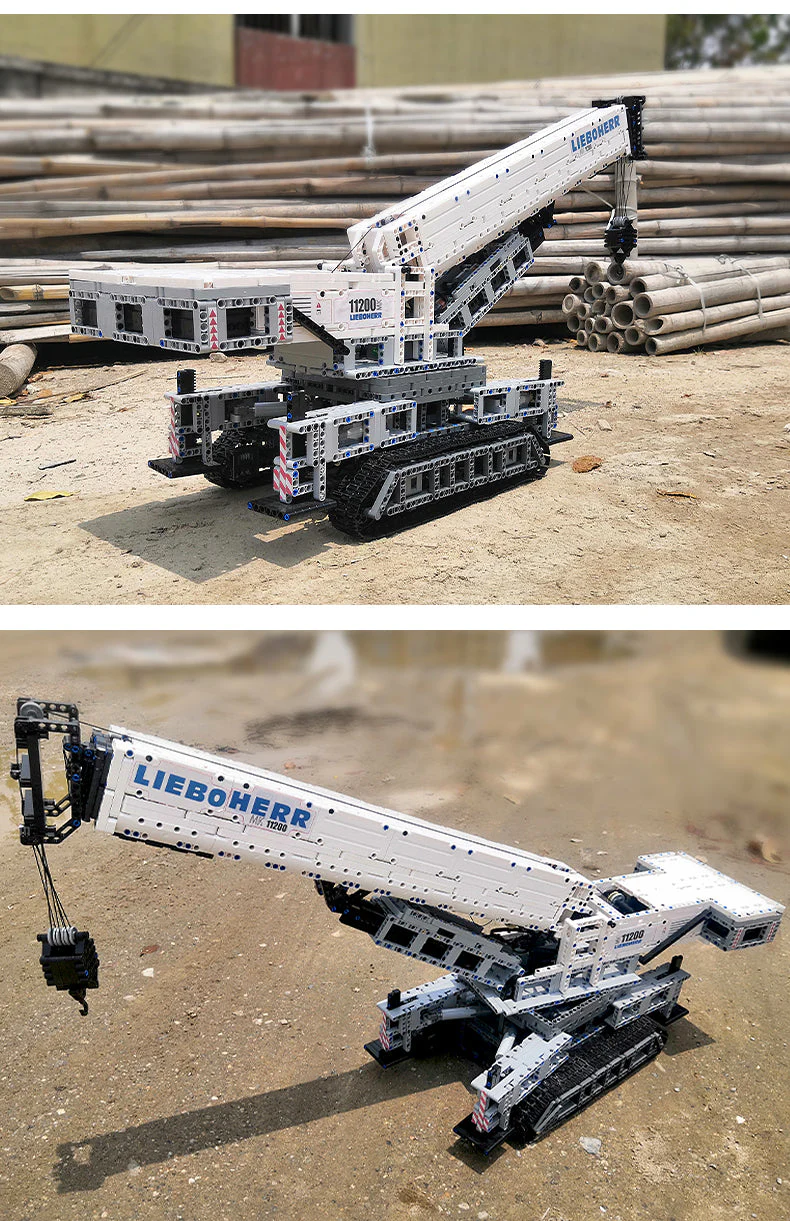 Mould King 17002 Crawler Crane 11200 OVP EU Warehouse Version - YWOBB