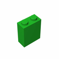 GOBRICKS GDS-804 Brick 1 x 2 x  2 - YWOBB