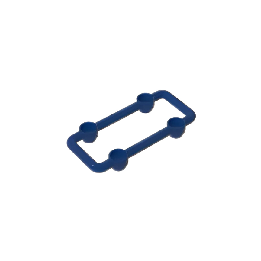 GOBRICKS GDS-90202 Bar 1 x 6 x 3 with 4 Studs - YWOBB