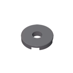 GOBRICKS GDS-965 Round 2 x 2 with Hole - YWOBB