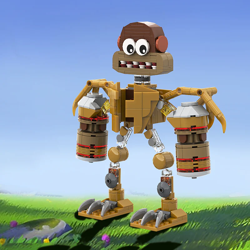 GOBRICKS MOC A0503Y08 My Singing Monsters Flying - YWOBB